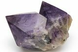 Deep Purple Amethyst Crystal Cluster With Huge Crystals #223279-1